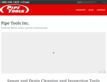 Tablet Screenshot of pipetoolsinc.net